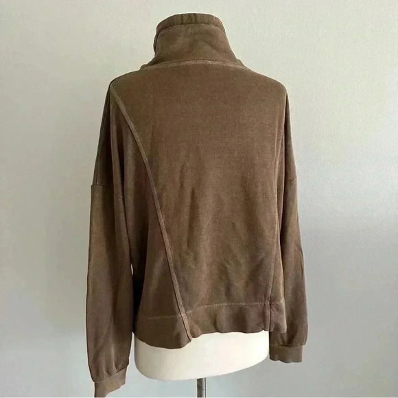 NWOT New Wrap London Sweatshirt High Neck - Picture 2 of 9